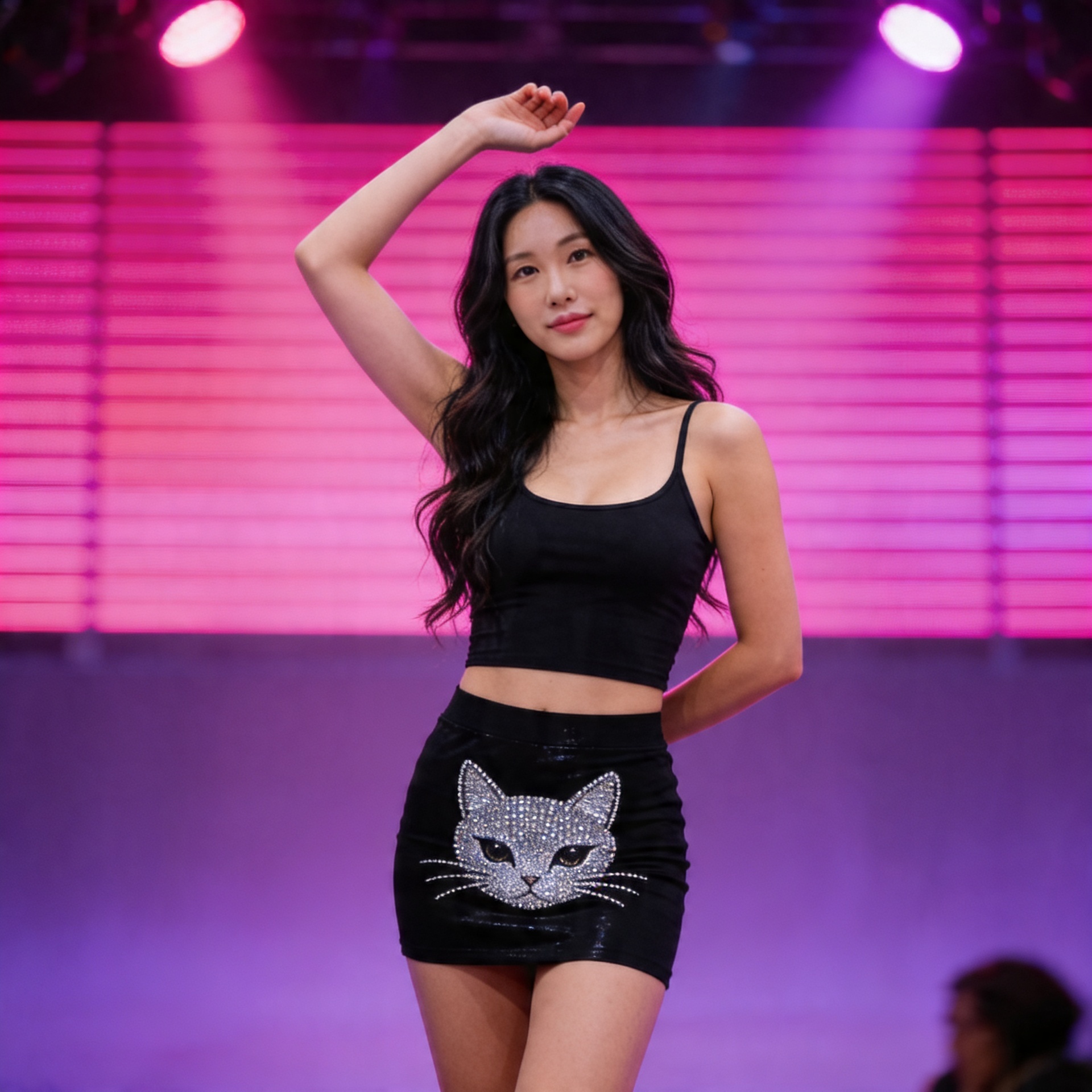 Lisa Hello Kitty Stage Look