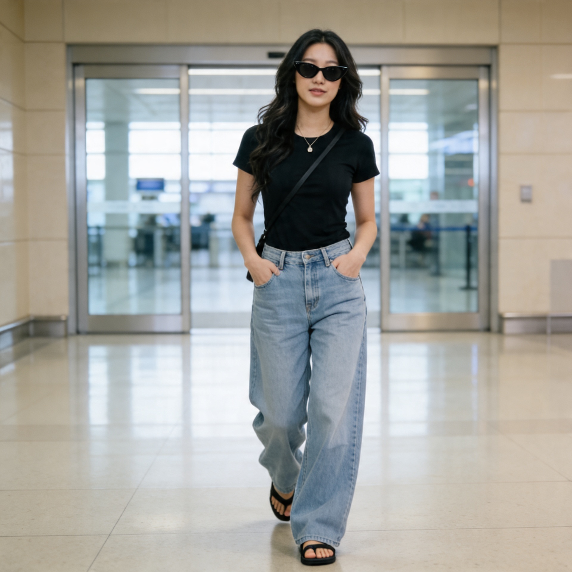 Rose Airport Casual Chic
