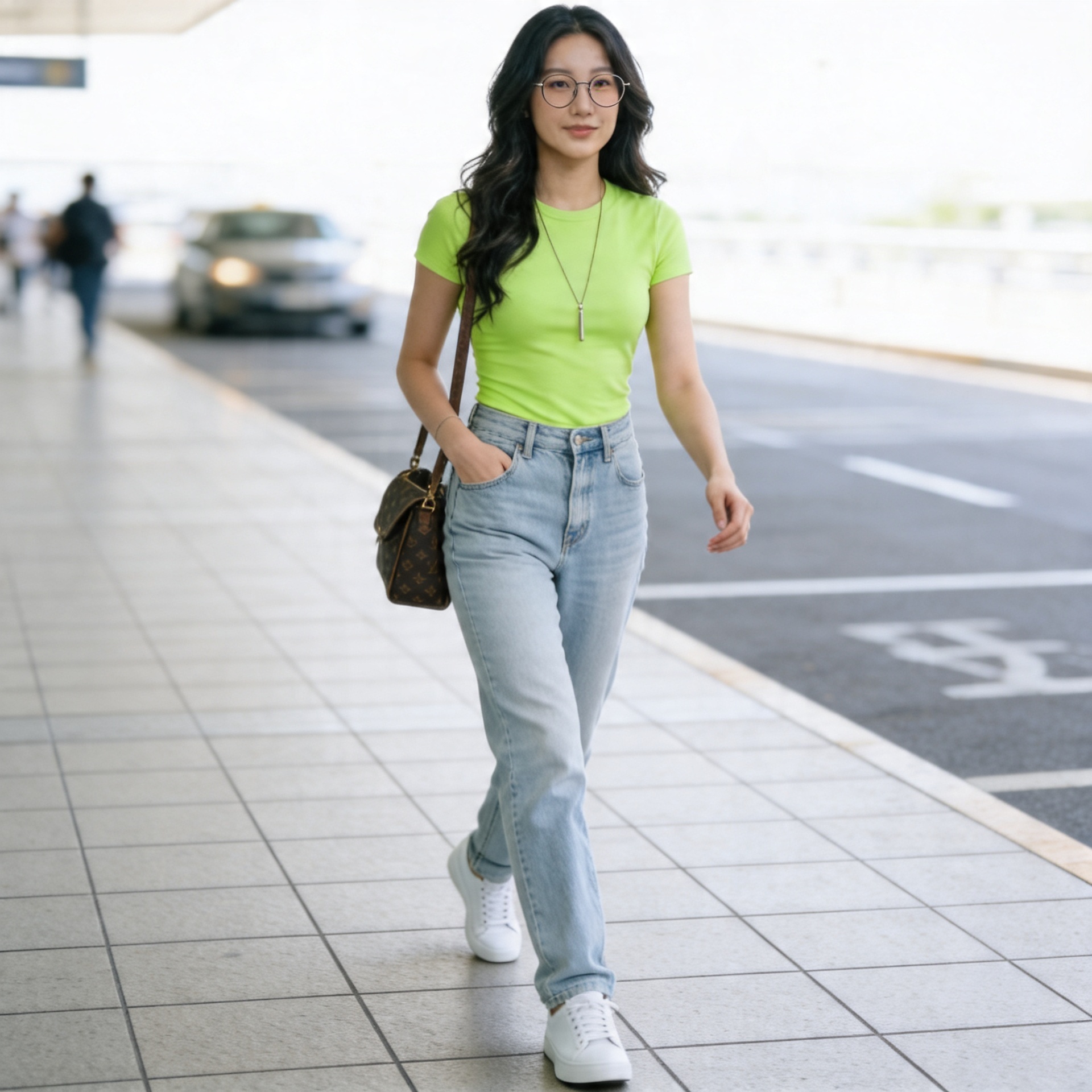 Lime Rush Street Style