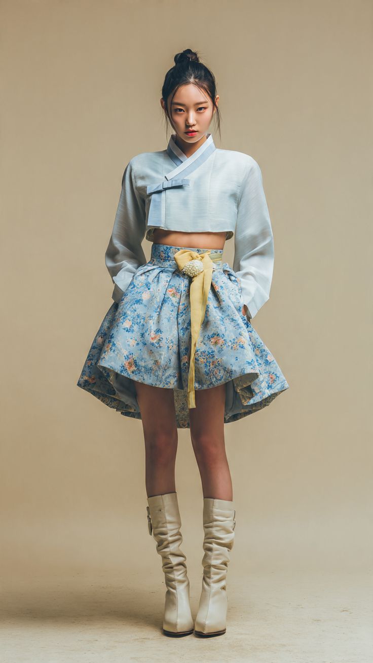 Pastel Hanbok Chic