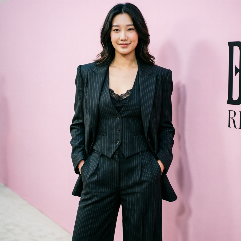 Victoria Secret Pinstripe Power Suit