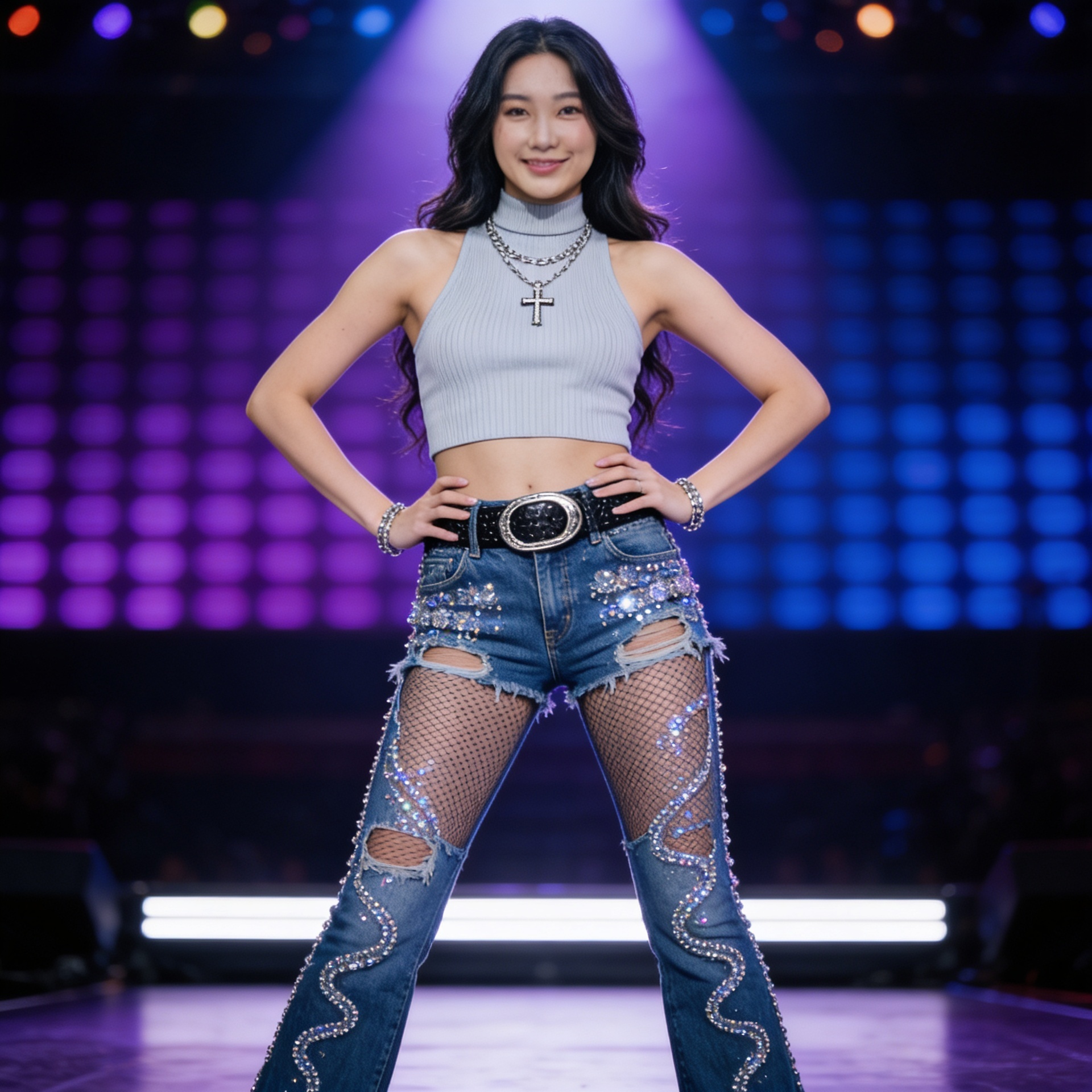 Stage Siren Cutout Denim